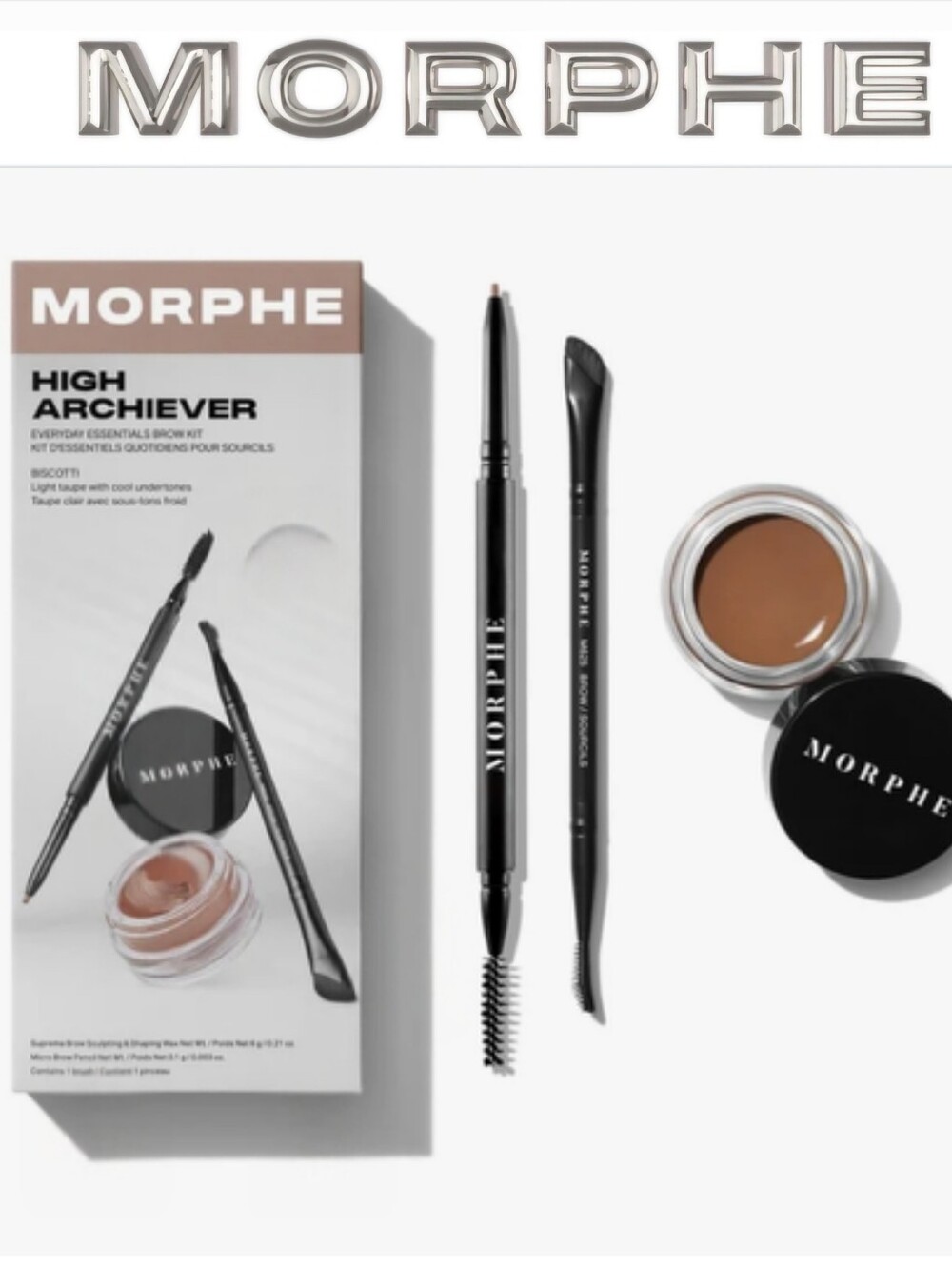 Morphe High Achiever Eyebrow Essentials Eyebrow Kit